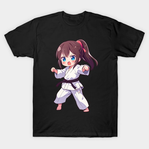 Explore the Martial Arts World with Karate, Samurai, and More in This Asian-inspired Collection T-Shirt by FEBRICAST